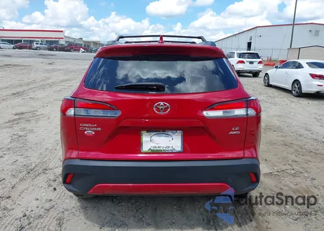 2022 Toyota Corolla Cross Le из США, поврежденный, VIN 7MUCAABG4NV021020